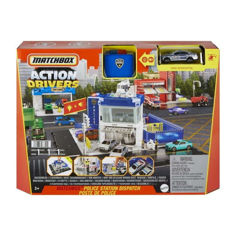 Matchbox Police Station Dispatch, playset - Walmart.com
