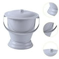 thumbnail image 6 of Bothyi Spittoon Urinal with Lid,Potty Urinal Bucket, Portable Bedpan ,Household Urinal Gray, 6 of 8