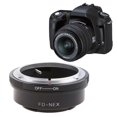 thumbnail image 1 of Adapter Mount Ring Mount for FD Lens to NEX E NEX-3 NEX-5 NEX-VG10 Accessories, 1 of 4