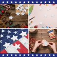 thumbnail image 5 of 100pcs 1" Wooden Stars for Crafts Small White Unfinished Blank Wood Star Cutouts Ornaments Pieces Slices for Flags Making Art Craft Decor DIY Crafts Wedding Party Crafting, 5 of 6