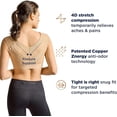 thumbnail image 4 of Sujetador con soporte para hombros Tommie Copper Posture Corrector Nude, 4 of 8