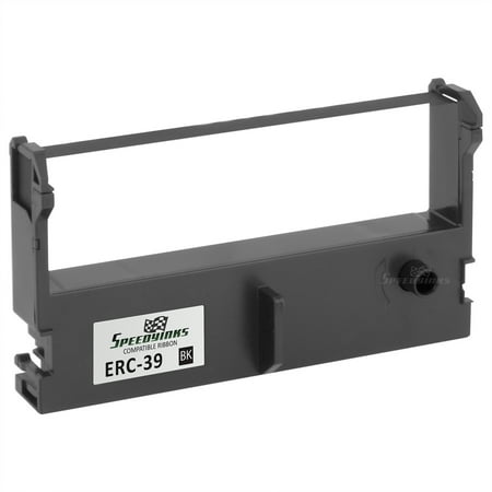 Ink Roller Printer Ribbon Speedy Inks Compatible Printer Ribbon Cartridge Relacement for Epson ERC-39B (Black) ()