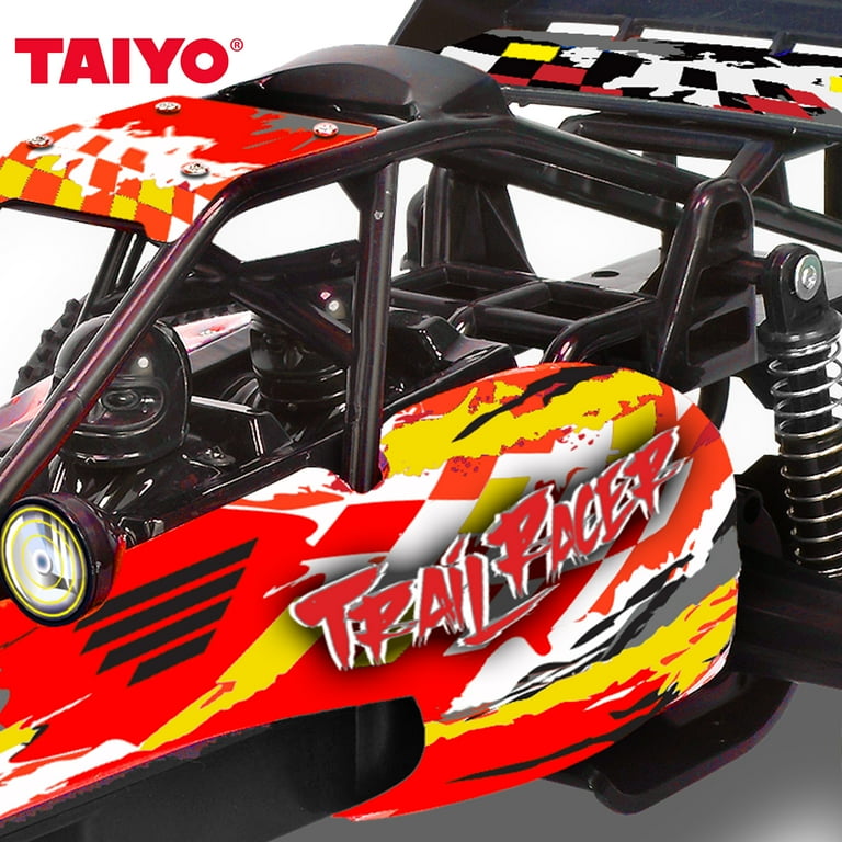 TAIYO RC Trail Racer Car, 1:8 Scale, Large High Speed Remote Control Vehicle for Kids and Adults, 2.4GHz Off Road Monster Truck Toy, All Terrain TAIYO RC Trail Racer Car, 1:8 Scale, Large High Speed Remote Control Vehicle for Kids and Adults, 2.4GHz Off Road Monster Truck Toy, All Terrain