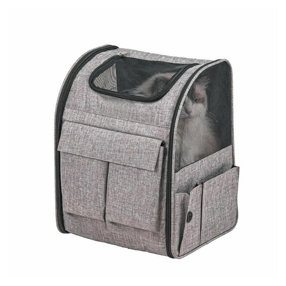 Pet Carrier Backpack with Wheels - Large Soft Sided Dog & Cat Carrier