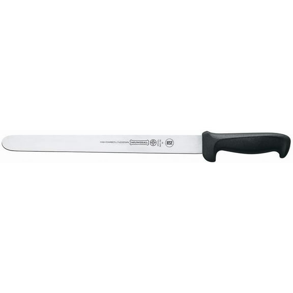 Mundial 5627-12 12 in. Professional 5600 Serrated Edge Slicer Knife, Black
