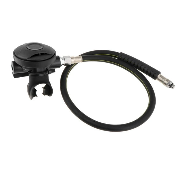 Regulador de segunda etapa para buceo Accesorios para equipos de buceo Diseño ergonómico Regulador de segunda etapa para Negro
