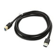 thumbnail image 2 of Cable Matters 2-Pack USB 3.0 Cable (USB 3 Cable / USB 3.0 A to B Cable) in Black 6 Feet, 2 of 5