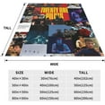 thumbnail image 3 of Flannel Blanket Twenty and One Music Pilots Nap Blanket Air Conditioning Blankets Couch Bed Office Blankets Soft and Cozy 60"X50", 3 of 6