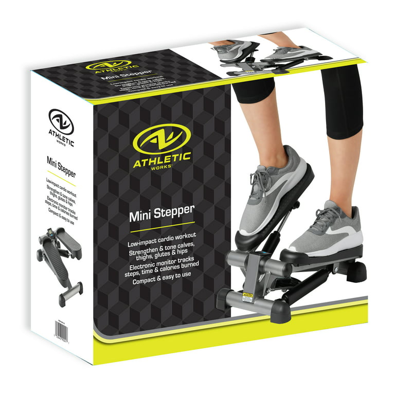 Mini Stepper Exercise with Monitor Workouts Stair Step Fitness Machines  Impact