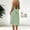 Green, variant on Midi Sun Dresses Women Summer Sleeveless Brown Slip Dress Beach Open Back Loose Fit Cut Out Crew Neck Dresses