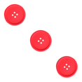 thumbnail image 1 of QualitChoice Coussinets d'Isolation Ronds en Silicone Multicolores Durables Flexibles Rouge 3Set, 1 of 1