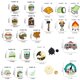 thumbnail image 4 of Al Aire Libre De La Montaña Esmalte Pin Salvaje Camping Senderismo Broche Insignias Bolsa Ropa Solapa Aventura Insignia Joyería Regalo, 4 of 4