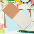 thumbnail image 4 of CIMAXIC 5Pcs Paper Mini Notepads Light Brown for Office Supplies Note Taking, 4 of 7