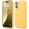 thumbnail image 1 of KOMI Compatible with iPhone 16 Pro Max Case, Premium Liquid Silicone Case, Full Body Protective Cover, Shockproof, Slim Phone Case, Anti-Scratch Soft Microfiber Lining, 6.9 inch Sunshine, 1 of 5