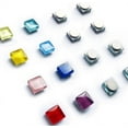 thumbnail image 4 of 12 Color Fridge Magnets,Whiteboard Magnets for School and Office,Cute Square Refrigerator Magnets for Locker,Topboutique Decorative Magnets,24 Pcs,0.59 Inch, 4 of 9