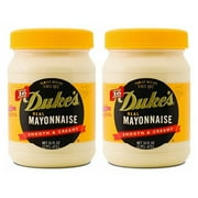 Dukes Real Mayonnaise Smooth & Creamy 2-16 fl oz Jars