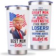 thumbnail image 1 of Taza de café Polmmys Best Mom Ever, 600 ml, acero inoxidable, 1 of 6