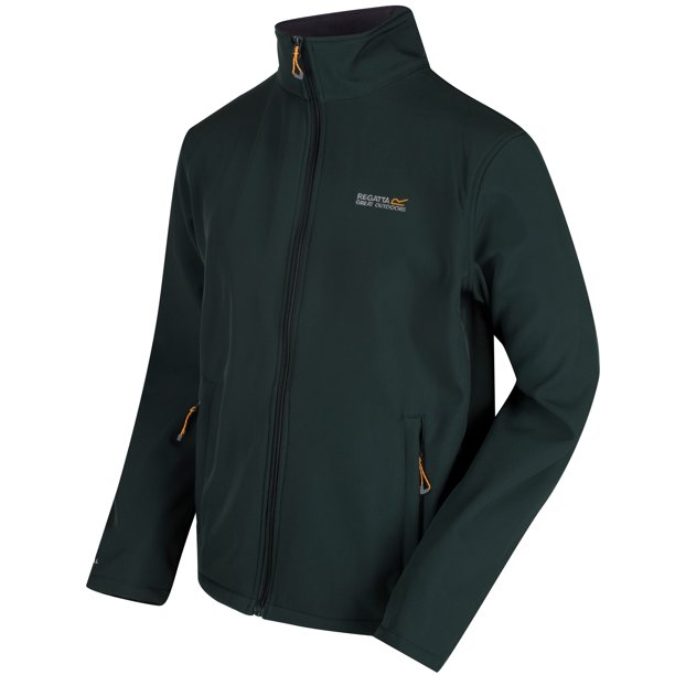 Regatta - Chaqueta Softshell ligera Modelo Cera III Colección Great Outdoors hombre caballero (Abeto/Gris)
