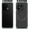 thumbnail image 2 of for Oneplus 11 Case, Dual Layer Shockproof with Hard PC Back, [Military Grade Drop Tested] [Strong Magnet Car Mount] Slim Full Protective Cover for Oneplus 11 Black, 2 of 14