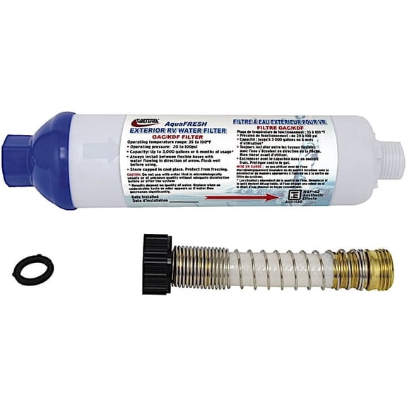 INLINE WATER FILTER W/CONN