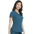 thumbnail image 6 of HeartSoul Break On Through Women's Scrubs Top V-Neck HS710, 6 of 7