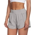 thumbnail image 2 of LEEy-World Gym Shorts Women Soft High Waisted Harem Shorts for Women with Pockets Grey,XL, 2 of 4