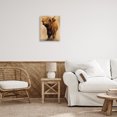 thumbnail image 3 of Stupell Industries Farmhouse Mini Highland Cow on Neutrals Canvas Art, 16 x 20, by Renel Peters, 3 of 8