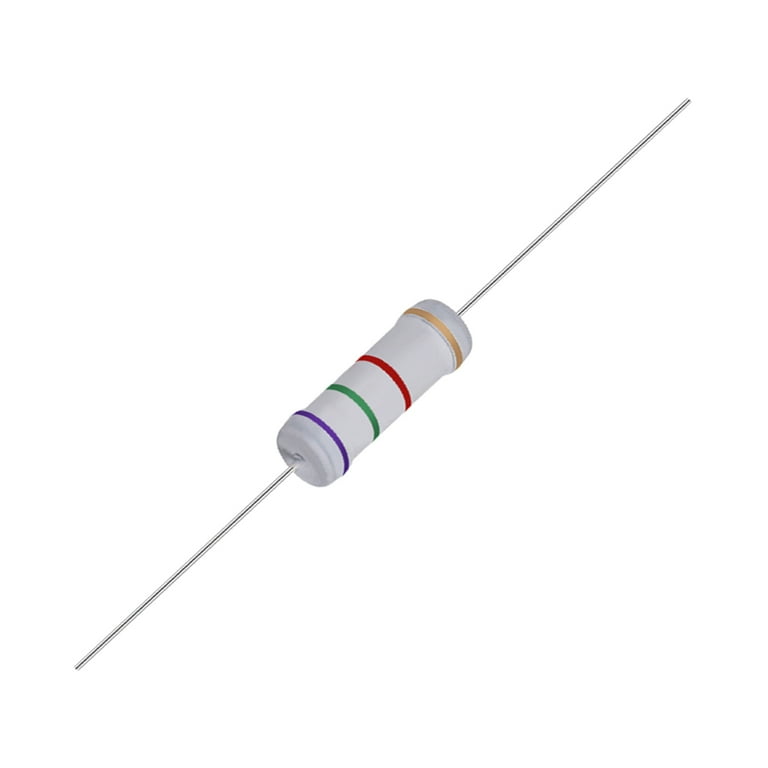 Uxcell 10Pcs 10K Ohm Esisto, 5W 5% Toleance Metal Oxide Film Resistors Shaft Lead Flame Proof For Diy Electronic Projects And Experiments