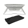 thumbnail image 3 of DOLITY Barbecue Grill Cuisson Extérieure Acier Inoxydable Pliable Gril de Camping Gril BBQ 45cmx31cmx22cm, 3 of 9