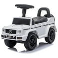 thumbnail image 1 of Best Ride On Cars Poussette pour Enfants Mercedes G-Wagon Voiture Pousse-Pousse, Blanc, 1 of 9