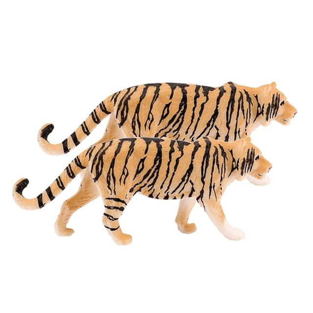Accesorios Decoración para el hogar Juego Animal Modelo s de acción Juguete para exhibición Tigre Zulema Figuras de acción