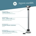 thumbnail image 3 of Sequoia&trade; III Table Leg Kit, 3 of 13