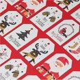thumbnail image 4 of Bearachild 100 Uds. Tarjetas de papel de Papá Noel serie Feliz Navidad etiquetas colgantes de papel DIY etiquetas para fiesta de Navidad Kits de decoración para fiestas 1#, 4 of 6