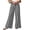 Black, variant on Oversize Wide Leg Pant for Womens Elastic Waist Drawstring Pants Casual Loose Fit Trousers with Pocket Yellow XL