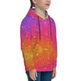 thumbnail image 3 of Easygdp Holiday Shiny Boys Hoodie Kids Sweatshirt Youth Pullover With Hood-Large, 3 of 6