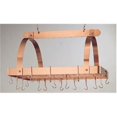 thumbnail image 1 of Old Dutch International 30 x 20.5 x 15.3 Decor Copper Pot Rack with Grid and 24 Hooks - 101CP, 1 of 1