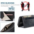 thumbnail image 6 of iPhone 12 mini Wallet Case, Dteck Leather Flip Wallet Case with RFID Blocking Card Slot Magnetic Closure Folio Phone Case for Apple iPhone 12 mini 5.4 inch, Black, 6 of 10