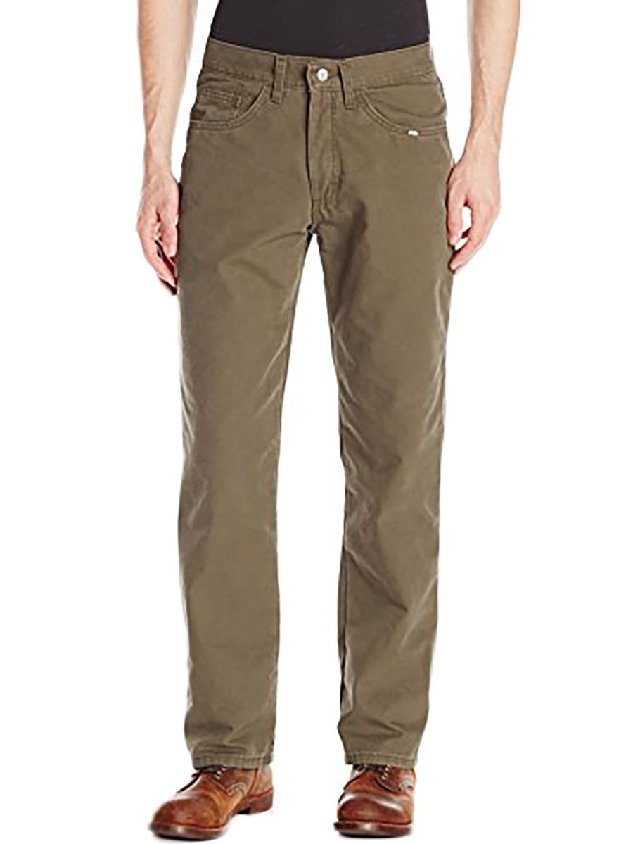 Lee - Lee Mens Relaxed Fit Flannel Lined Straight Leg Jeans - Walmart.com