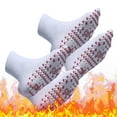 thumbnail image 2 of Weloille 2Pairs Self Heated Socks, Electric Heated Socks for Men Women, Heated Socks for Skiing Camping Cycling Hunting Fishing Outdoor Warm Winter, 2 of 3