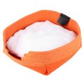 thumbnail image 4 of Cama para mascotas, cama portátil para cuatro gatos de Colth naranja, suministros para gatos, acabado de lujo, 4 of 8