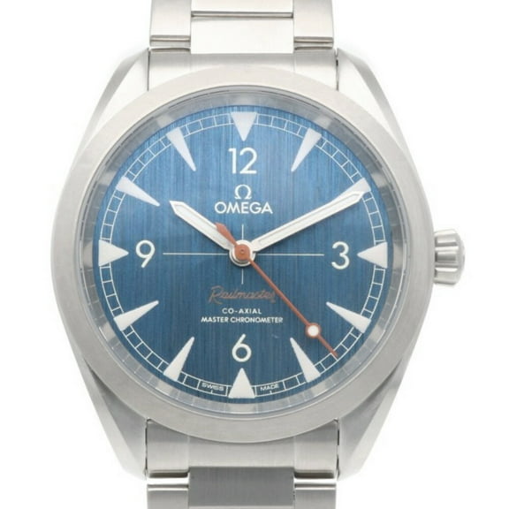 Pre-Owned Omega Railstar watch, stainless steel automatic, men's OMEGA (Good)