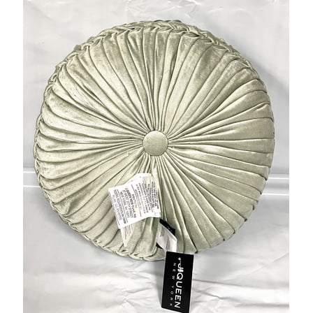 J Queen New York Romance Tufted Round Pillow Sytle 1978 Tufrd