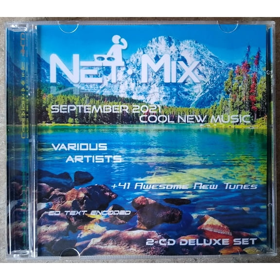 Net-Mix September 2021 Cool New Music 2-CD Deluxe Set Various Artists