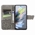thumbnail image 3 of Butterfly Embossed Wallet Case for Motorola Moto G Play 2025, PU Leather Flip Cover with Card Holder, Kickstand & Lanyard, Shockproof,,Grey,For Moto G Play 2025, 3 of 8