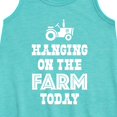 thumbnail image 2 of Instant Message - Hanging On The Farm Today - Toddler & Youth Girls A-line Dress, 2 of 5