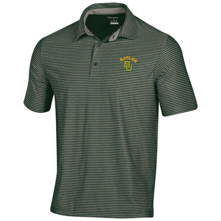 Tonal Jersey Stripe Polo - Baylor University Bears Men's Polo Champion Tonal Stripe Polo