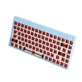 thumbnail image 1 of Kit de teclado mecánico de 84 teclas, iluminación RGB, intercambio en caliente, inalámbrico, 2,4 G, BT 3.0, 5.0, tipo C, teclado personalizado con cable para Win Blue, 1 of 12