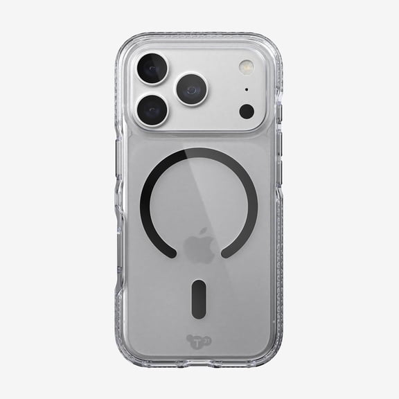 Tech21 Evo Crystal Case with MagSafe for iPhone 17/18 Pro 6.3" Clear Black - T21-11640