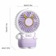 thumbnail image 3 of Precios de Descuento, Ventilador de mano de gran viento y silencioso para estudiantes, carga USB, batería de larga duración y ventilador portátil para exteriores Akmoler, 3 of 9