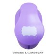 thumbnail image 5 of Hole Punch Paper Punchers Scrapbooking Cards Effortless Art Easy DIY Consistent Design and Fast Manual Tools Multiple Types DIY Kids photo frame, 5 of 5